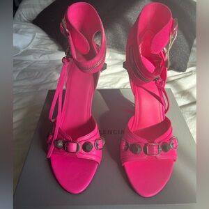 Balenciaga Cagole Slingback
Stiletto Sandal